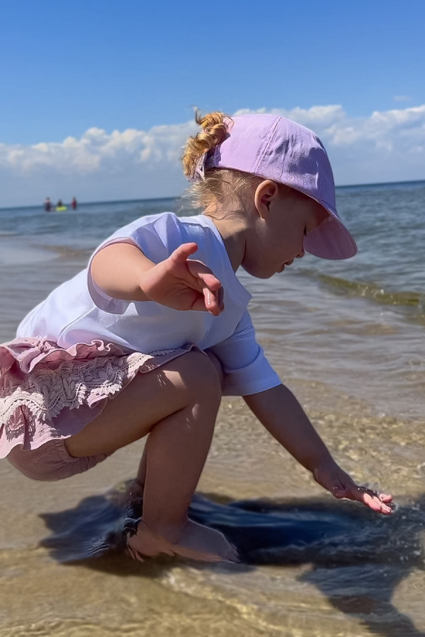 BLOOMERS spódniczka z majteczkami CARMEN z koronką róż 2